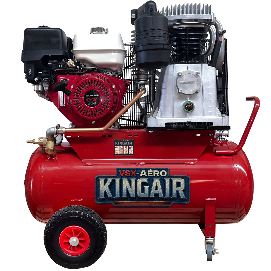 Comparatif : KINGAIR 9 CV vs KINGAIR 13 CV — Quel compresseur thermique choisir pour votre chantier ?