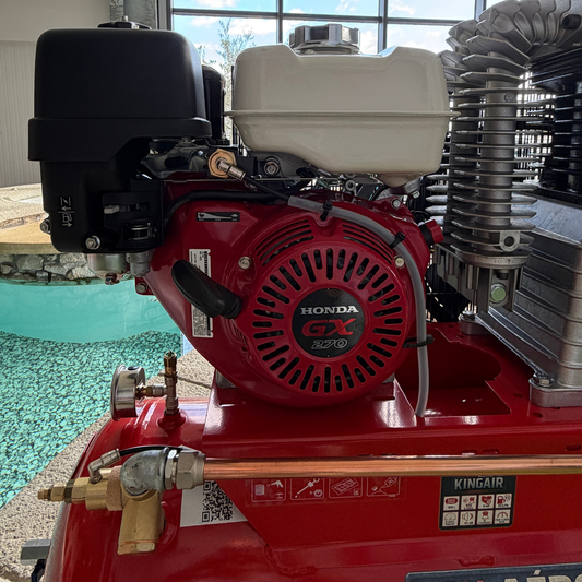 Compresseur KINGAIR 9 CV Thermique 100 Litres