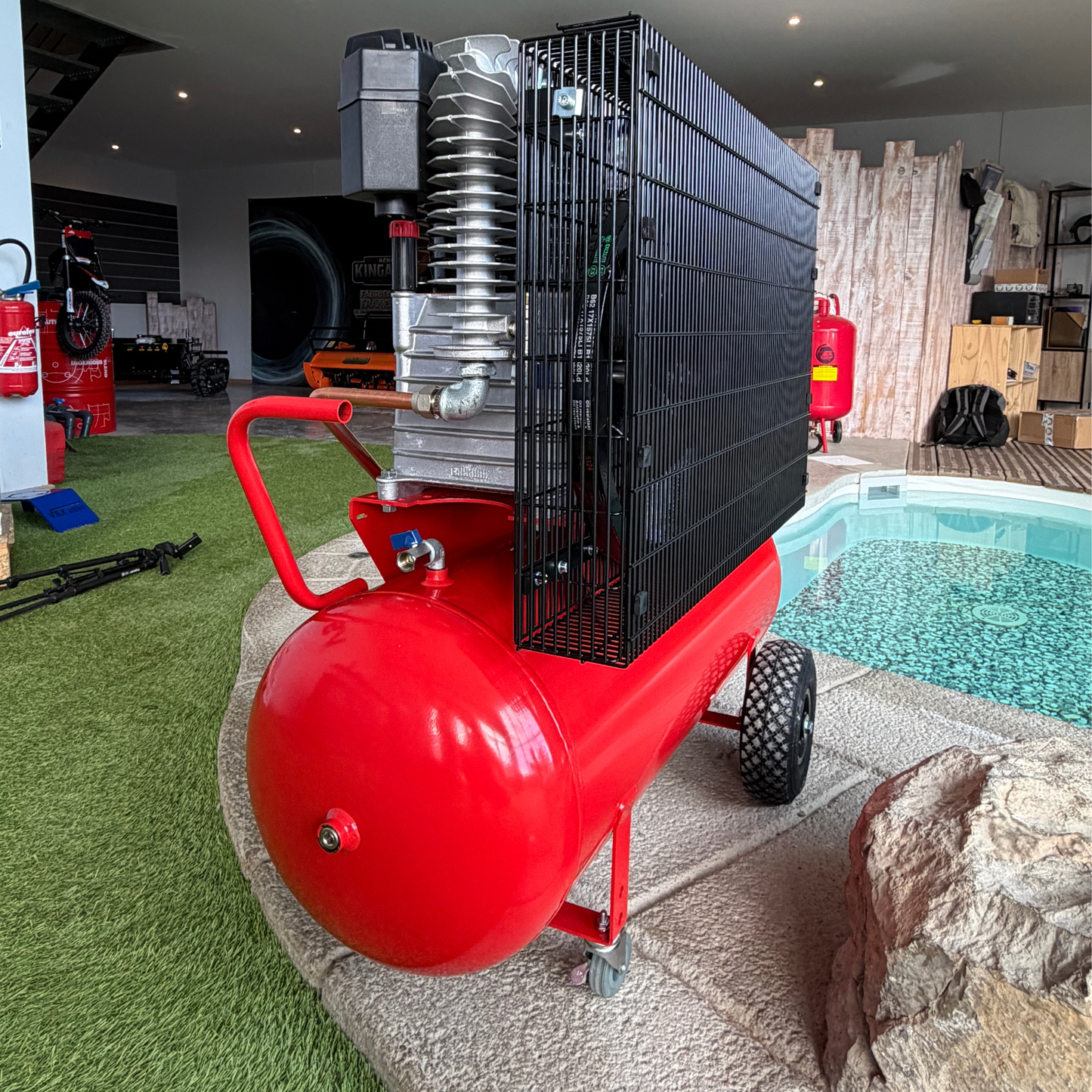 Compresseur KINGAIR 9 CV Thermique 100 Litres