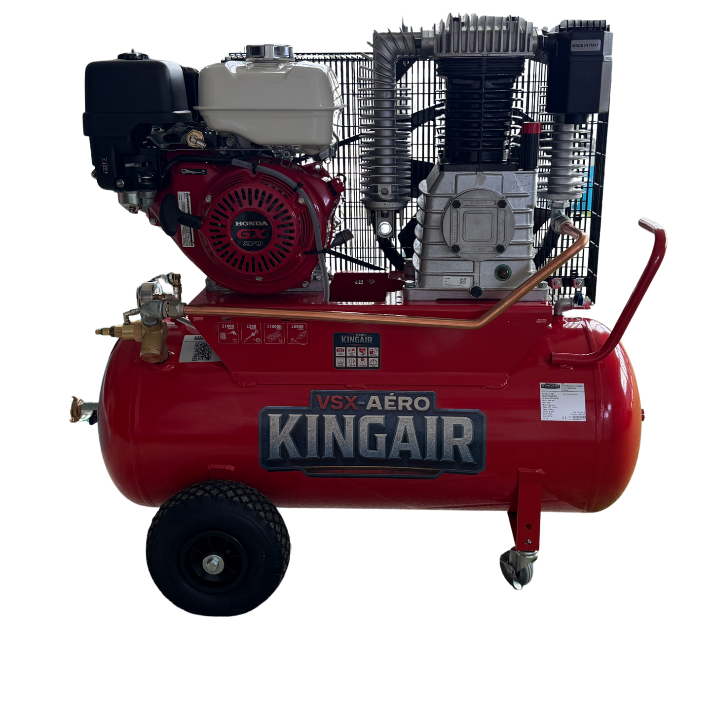 Compresseur KINGAIR 9 CV Thermique 100 Litres